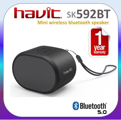 ลำโพงบูลทูธ Havit SK592BT รับประกัน 1 ปี Mini Wireless Bluetooth Speaker ลำโพง บูลทูธ havit พร้อมส่ง