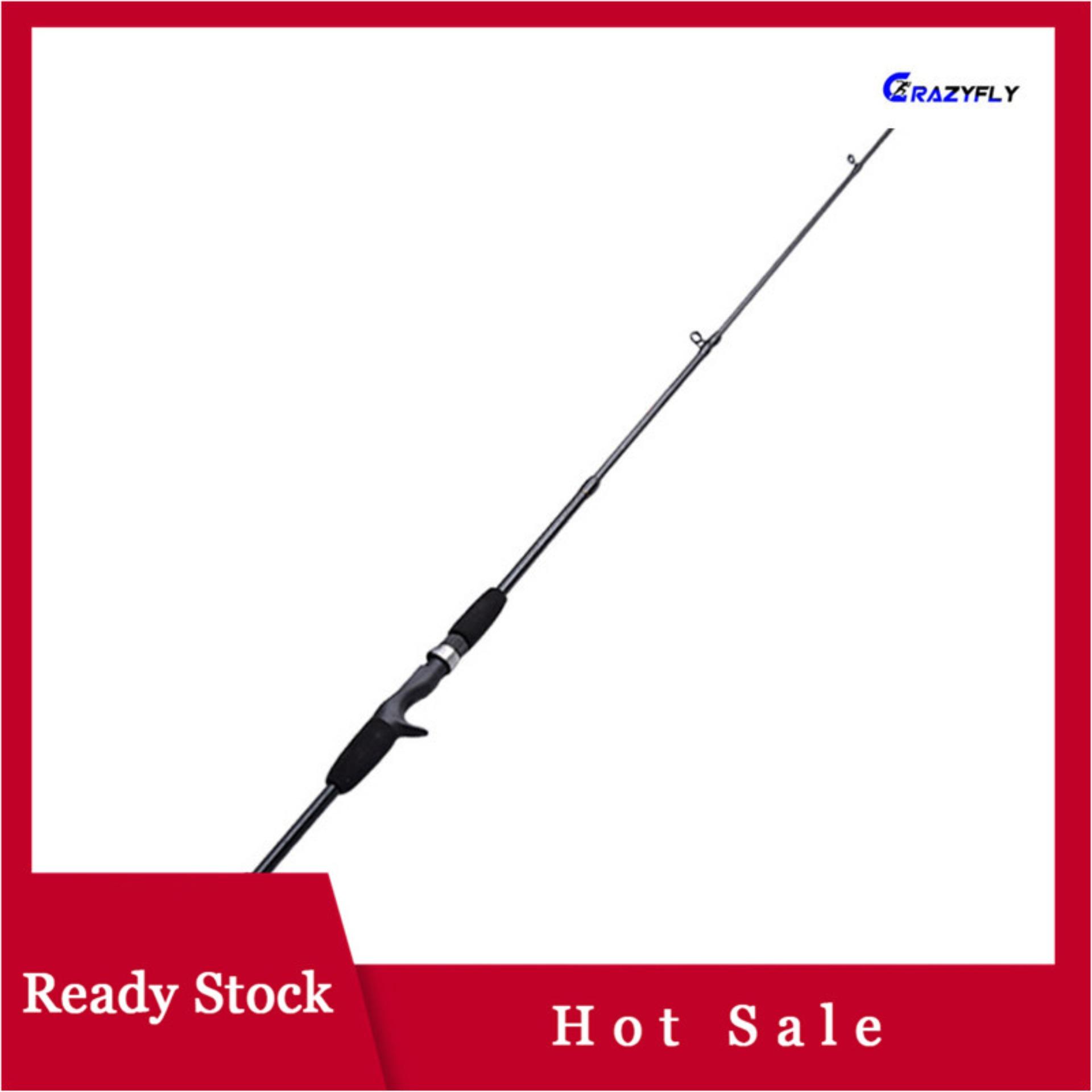 Crazyfly เอฟอาร์พีตกปลา Rod Anti - Skid Telescopic Ultralight Fishing POLE สำหรับ Stream น้ำจืด