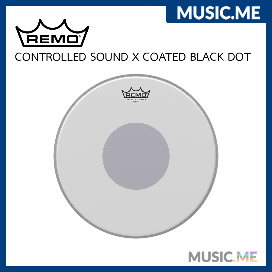 Remo Controlled Sound X Coated Black Dot Lazada Co Th