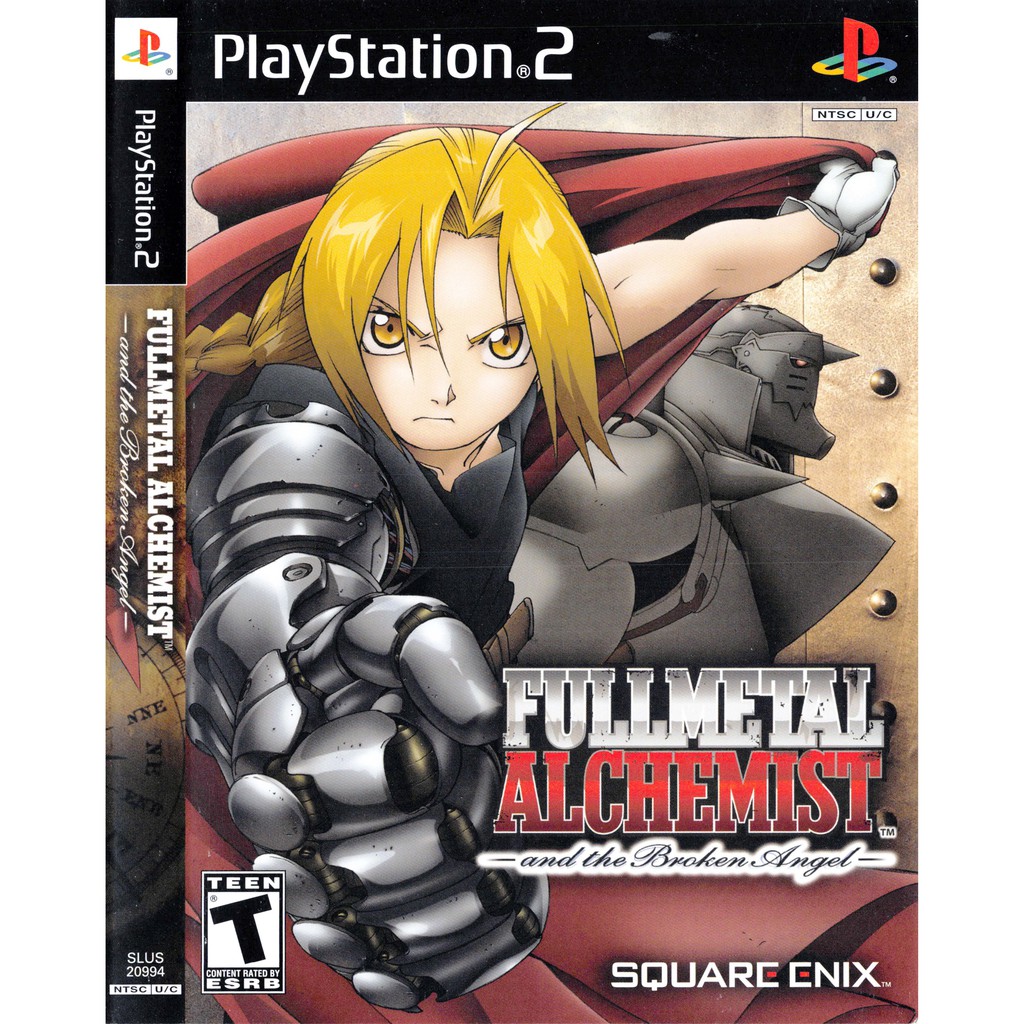 Fullmetal Alchemist And The Broken Angel Ps Playstation