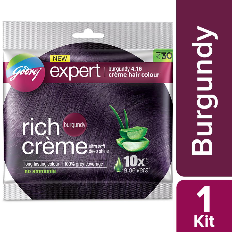 Godrej Expert Rich Creme Hair Colour Burgundy Amit Shop Thaipick