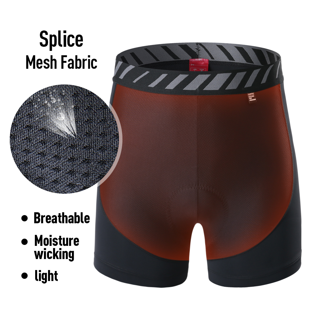 Santic Men Pro Cycling Underwear Breathable Riding Road Mtb Bike