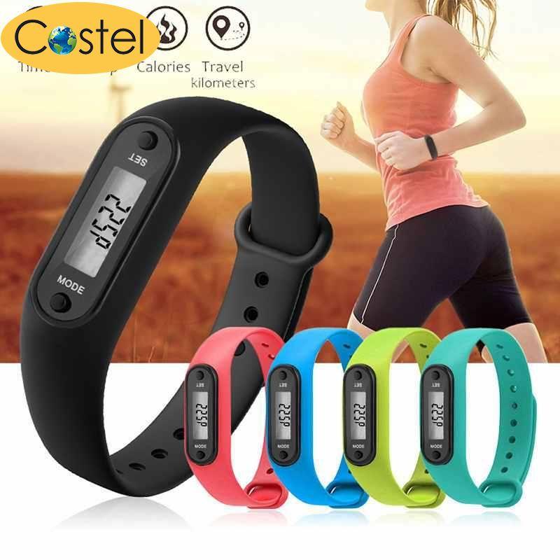 costel 2018 Step Watch Bracelets Pedometer Calorie Counter Digital LCD Walking Distance Wrap costel 2018 Step Watch Bracelets Pedometer Calorie Counter Digital LCD Walking Distance Wrap