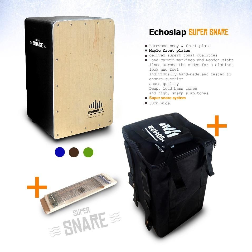 Echoslap supersnare cajon +free bag!!
