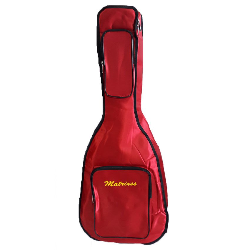 Matrixss Acoustic Guitar Bag กระเป๋ากีตาร์โปร่ง ผ้ากันน้ำบุโฟม 10 MM รุ่น M401