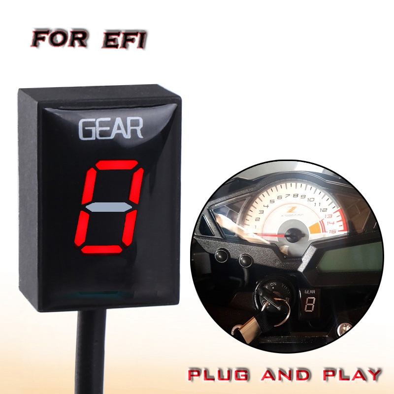 Motorcycle Led Gear Indicator Waterproof For Kawasaki Er N Ninja