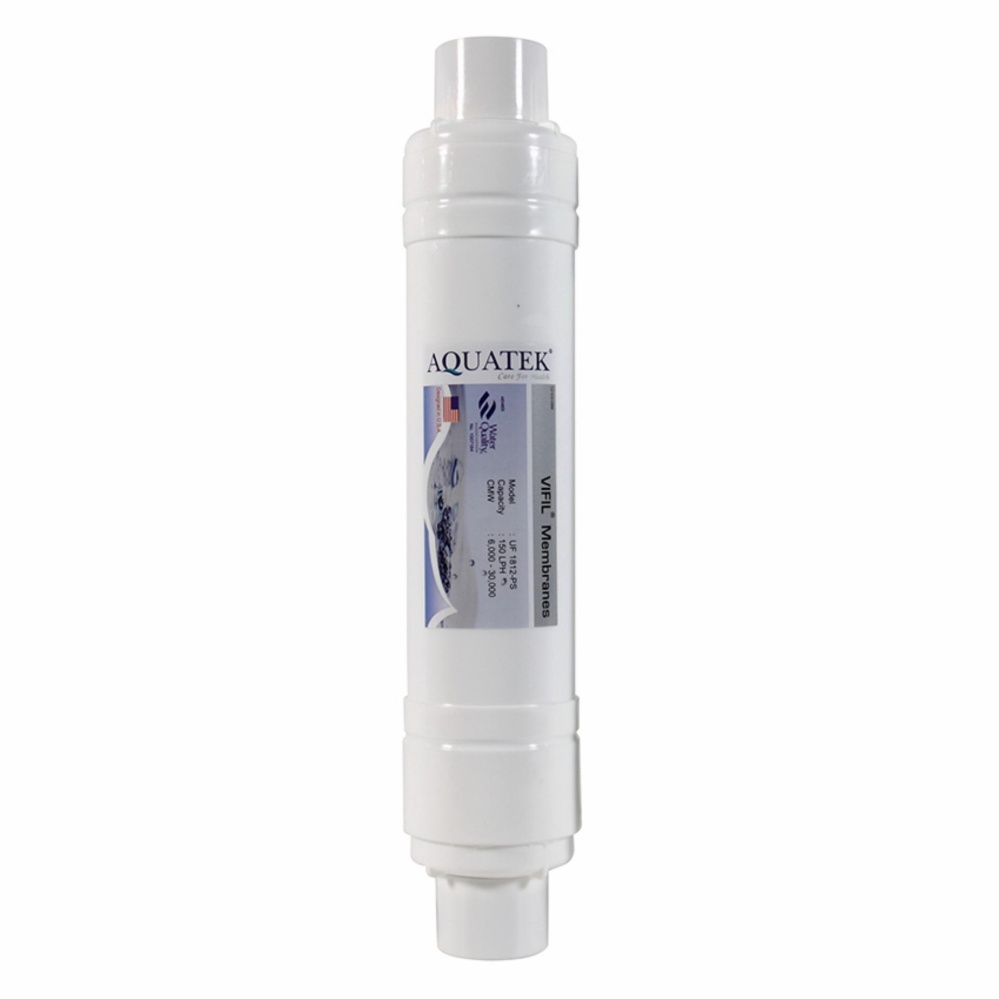 Aquatek ไส้กรองน้ำ AQUATEK SILVER Inline 2.5"x12" (UF) (One touch) (White)