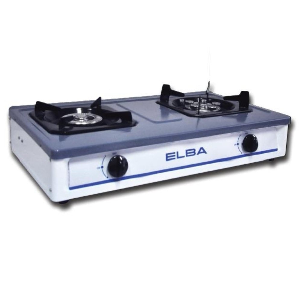ELBA เตาแก๊ส อีนาเมล หัวคู่ รุ่น EBG-2294
