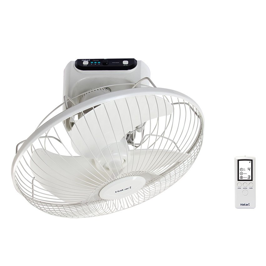 Hatari พัดลมโคจรรีโมท รุ่น HT-C16R1(S) - Ivory White Hatari พัดลมโคจรรีโมท รุ่น HT-C16R1(S) - Ivory White