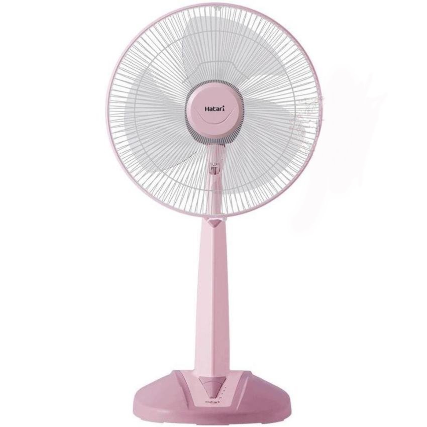 HATARI พัดลมสไลด์ปรับระดับ 16นิ้ว รุ่น HB-S16M4.P สีชมพู