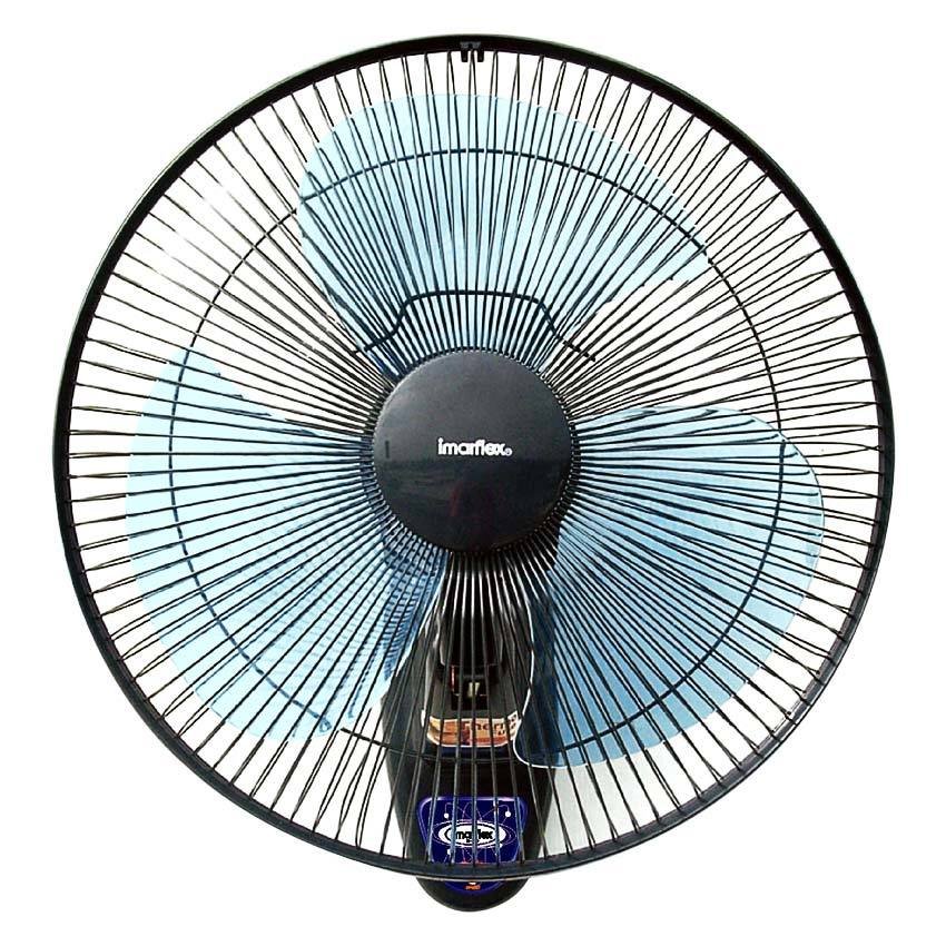 Imarflex พัดลมติดผนัง 16 นิ้ว รุ่น IE-180A (สีเทา) Imarflex พัดลมติดผนัง 16 นิ้ว รุ่น IE-180A (สีเทา)