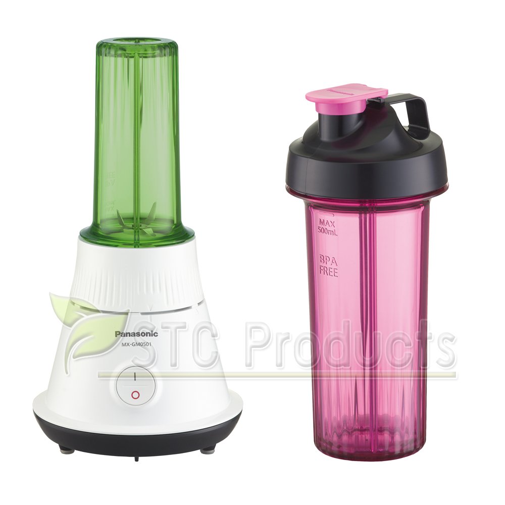 Panasonic เครื่องปั่นน้ำผลไม้พร้อมดื่มพานาโซนิค (Personal blender) รุ่น MX-GM0501WSN