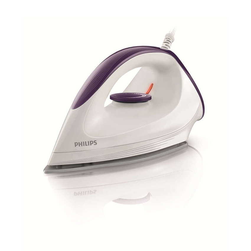 Philips เตารีด รุ่น GC160/22 ขนาด 1200 วัตต์ (สีขาว-ม่วง)