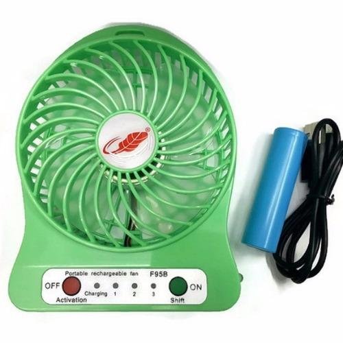 Portable cooler พัดลมมินิ Portable Fan F95B-ฟ้า Portable cooler พัดลมมินิ Portable Fan F95B-ฟ้า