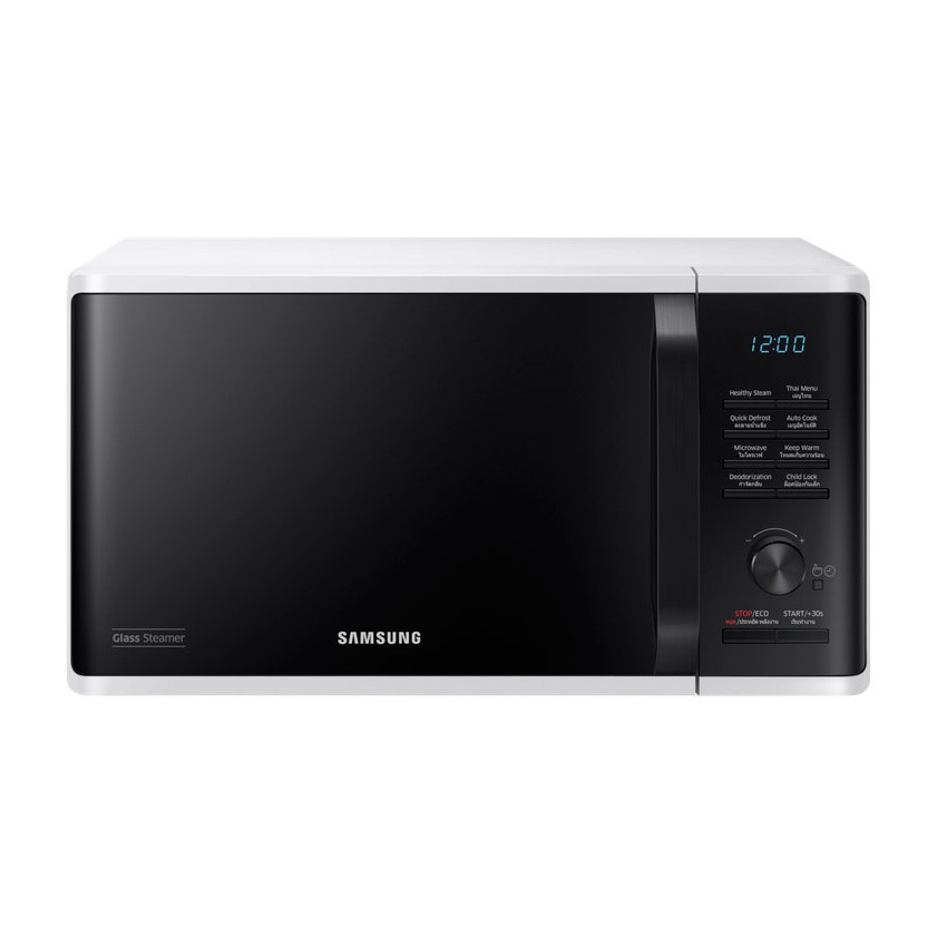 Samsung เตาอบไมโครเวฟ อุ่นและนึ่ง รุ่น MS23K3555EW/ST ความจุ 23 ลิตร