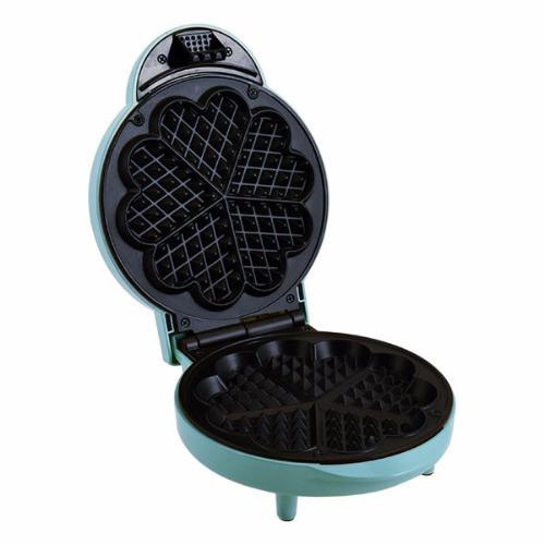 ShopSmart เครื่องทำวาฟเฟิล รูปดอกไม้ (Green) Waffle Maker