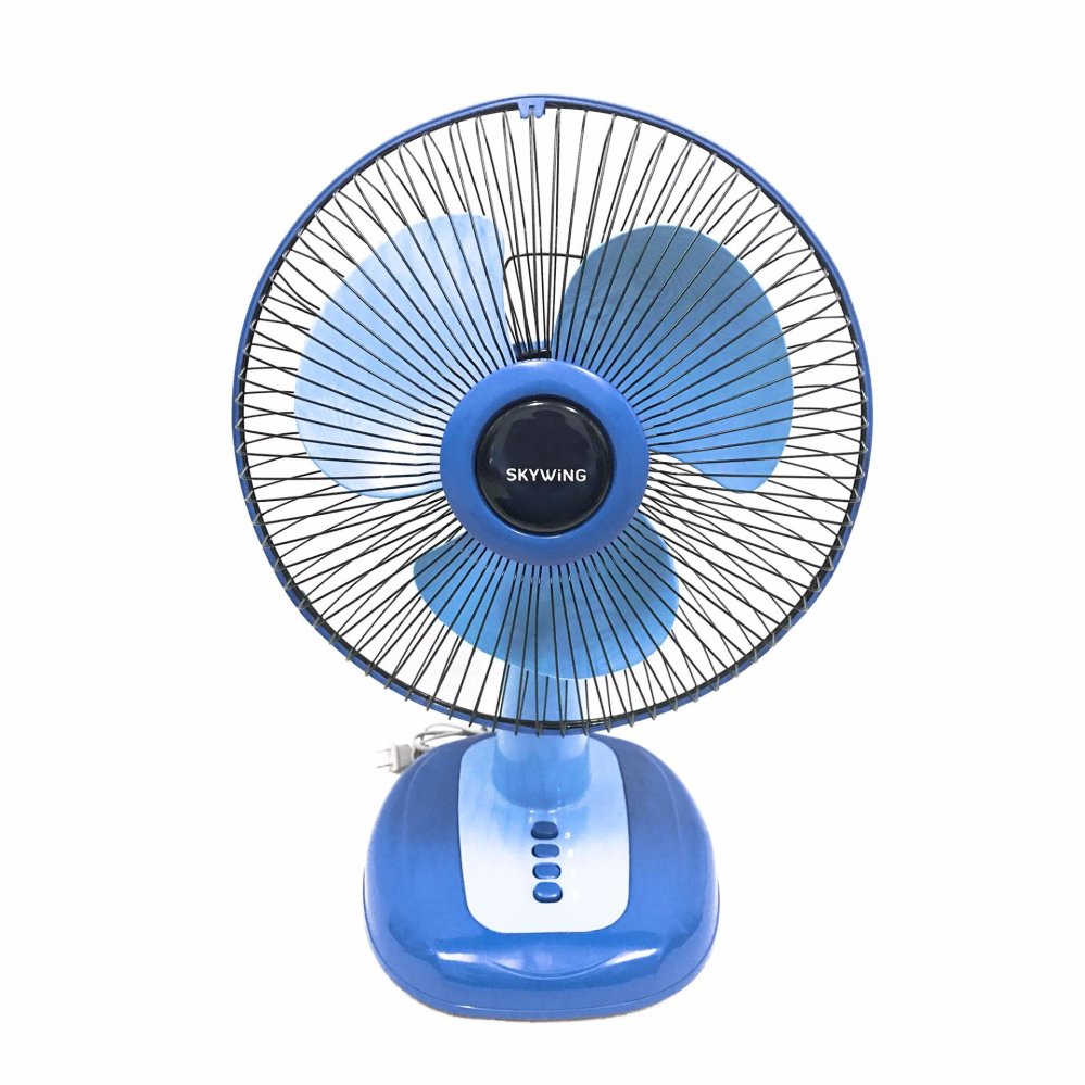 SKYWiNG พัดลมตั้งโต๊ะ 12 นิ้ว รุ่น SF189 (สีน้ำเงิน)