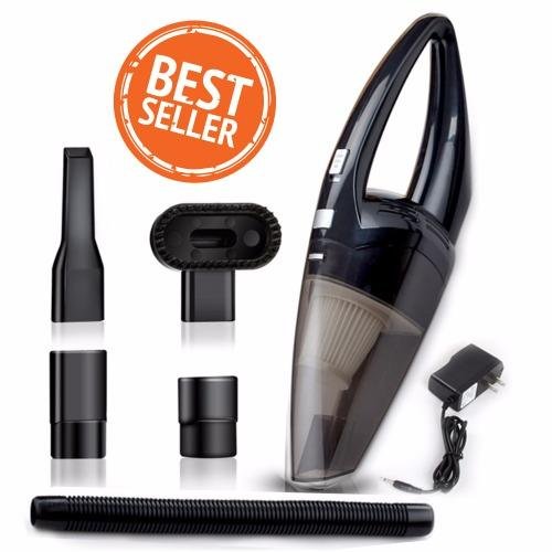 Super Vaccuum Cleaner เครื่องดูดฝุ่นในรถยนต์ไร้สายคุณภาพสูง 120W - Gold Series