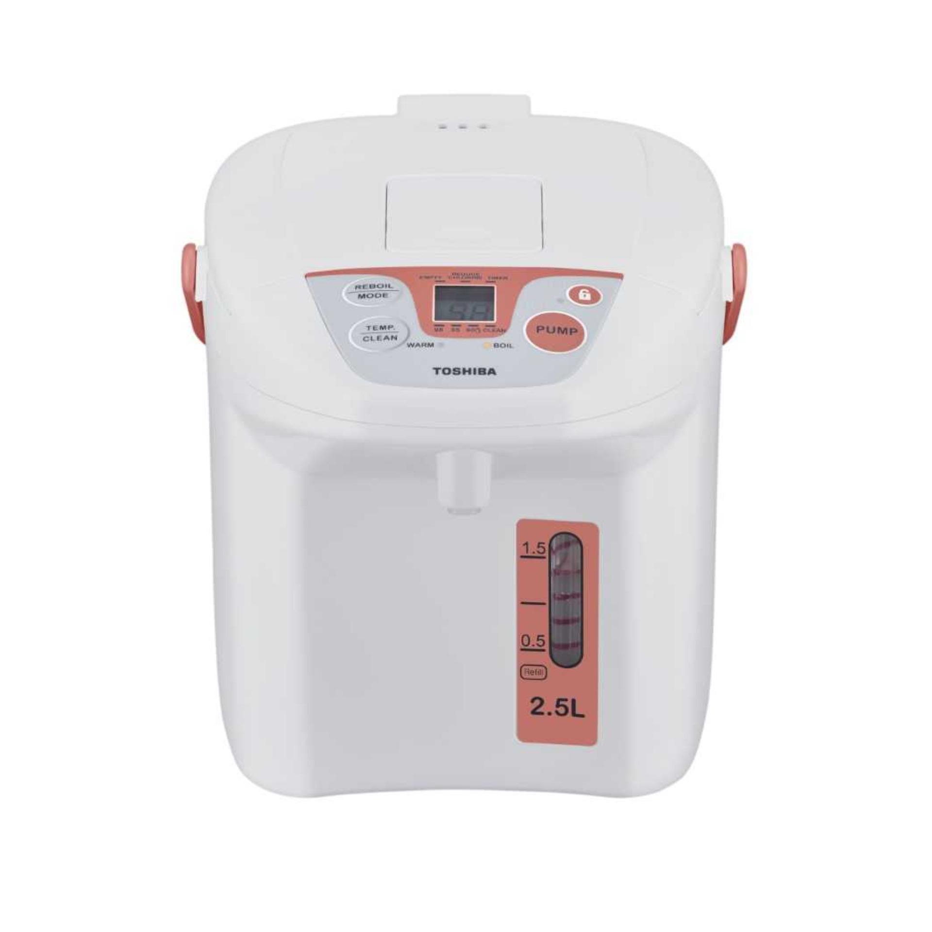 Toshiba กระติกน้ำร้อนดิจิตอล ความจุ 2.5 ลิตร รุ่น PLK-25FL(WT)A (สีขาว)