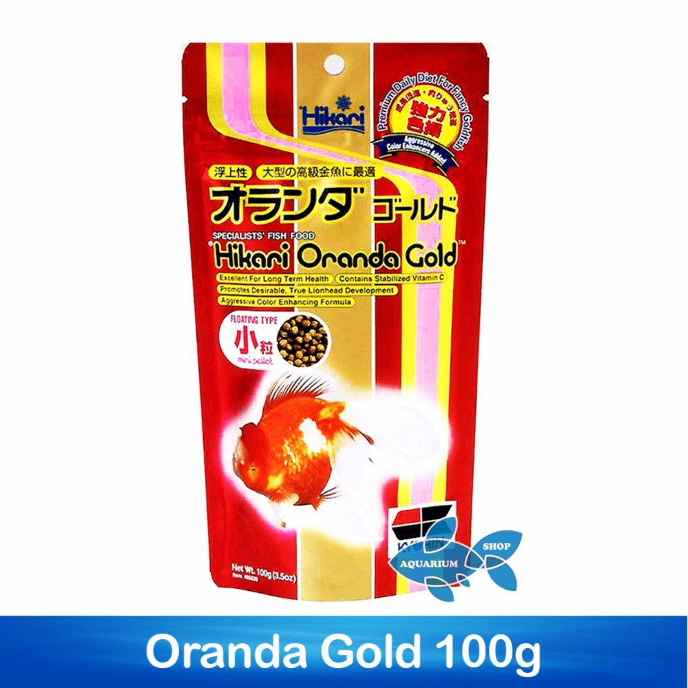 อาหารปลาทอง ฮอลันดา Hikari Oranda Gold 100g อาหารปลาทอง ฮอลันดา Hikari Oranda Gold 100g