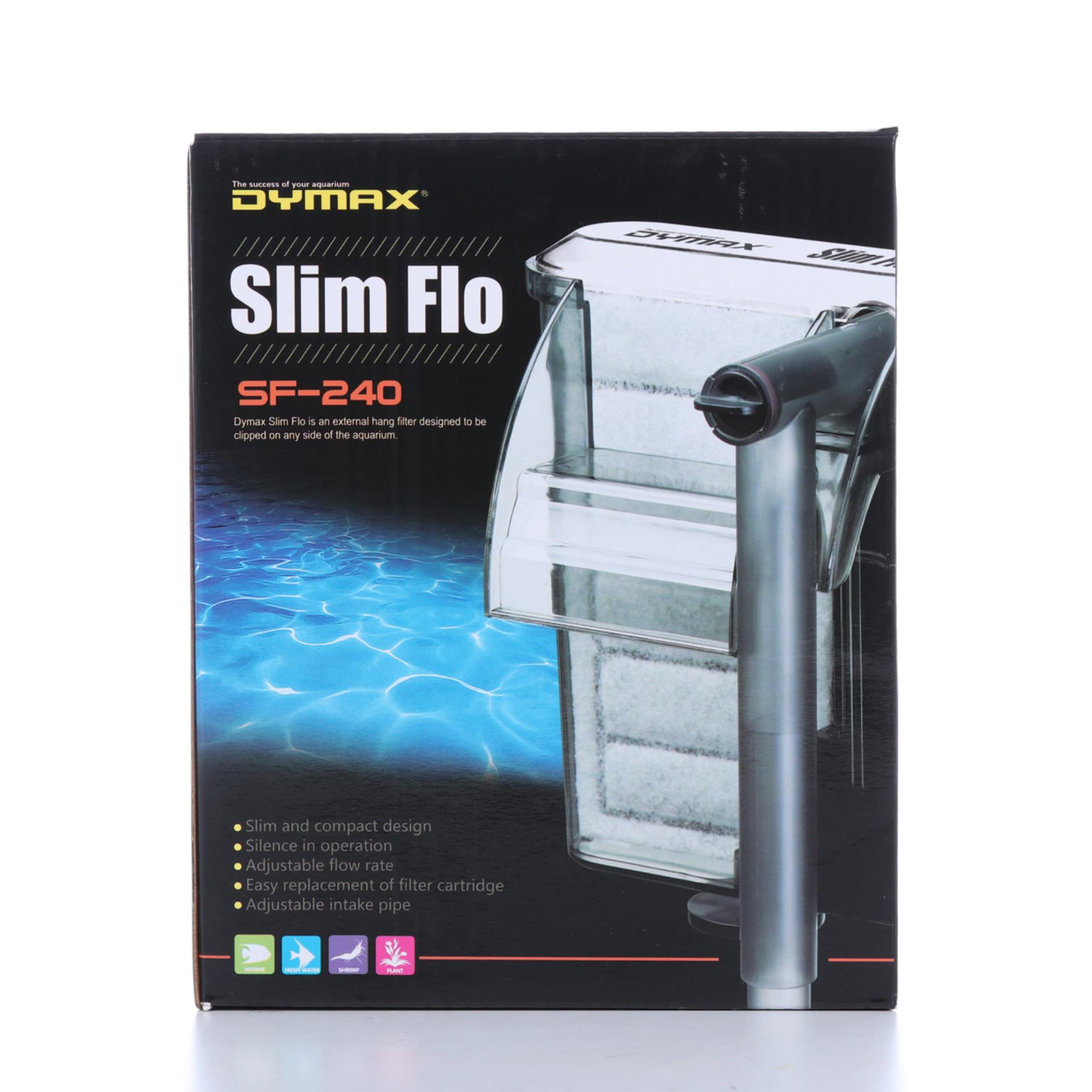 Dymax กรองแขวน สำหรับตู้ปลา Slim Flow SF-240 (สีดำ) Dymax กรองแขวน สำหรับตู้ปลา Slim Flow SF-240 (สีดำ)