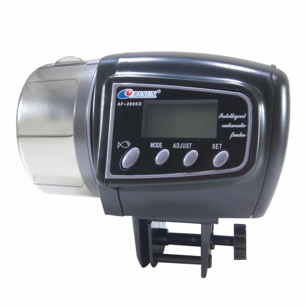 เครื่องให้อาหารปลา AF-2005D อาหารกุ้ง แบบดิจิตอล Digital Auto feed Food Timer RESUN (black) เครื่องให้อาหารปลา AF-2005D อาหารกุ้ง แบบดิจิตอล Digital Auto feed Food Timer RESUN (black)