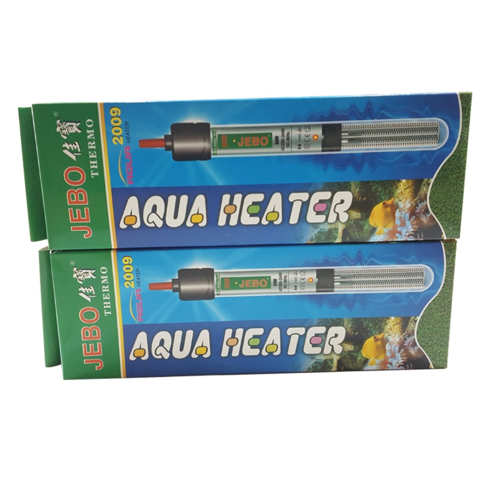 JEBO ฮีตเตอร์ 50W น้ำ ปลา เบียร์ ผักไฮโดร Therm Heater Aquariums Beer Making Photography Hydroponics Heater x2 JEBO ฮีตเตอร์ 50W น้ำ ปลา เบียร์ ผักไฮโดร Therm Heater Aquariums Beer Making Photography Hydroponics Heater x2