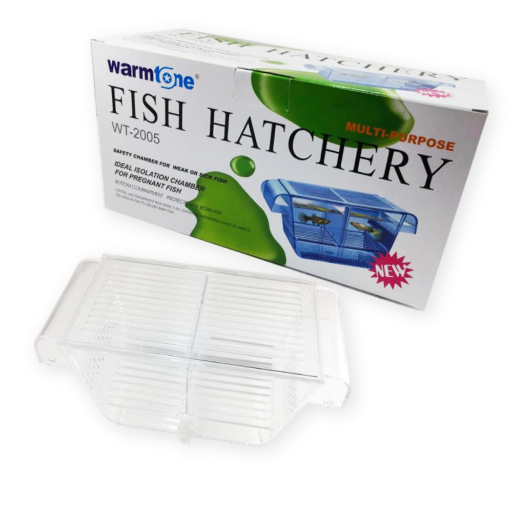 FISH HATCHERY แยกกุ้งและปลา พลาสติกใส FISH HATCHERY แยกกุ้งและปลา พลาสติกใส