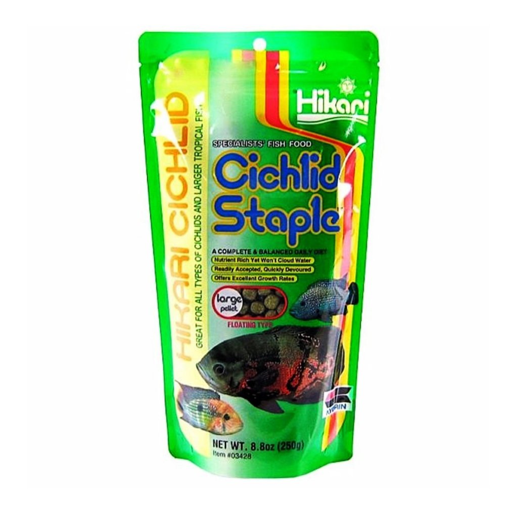 Hikari cichlid staple 57g อาหารปลา กินเนื้อ สูตรย่อยง่าย Hikari cichlid staple 57g อาหารปลา กินเนื้อ สูตรย่อยง่าย