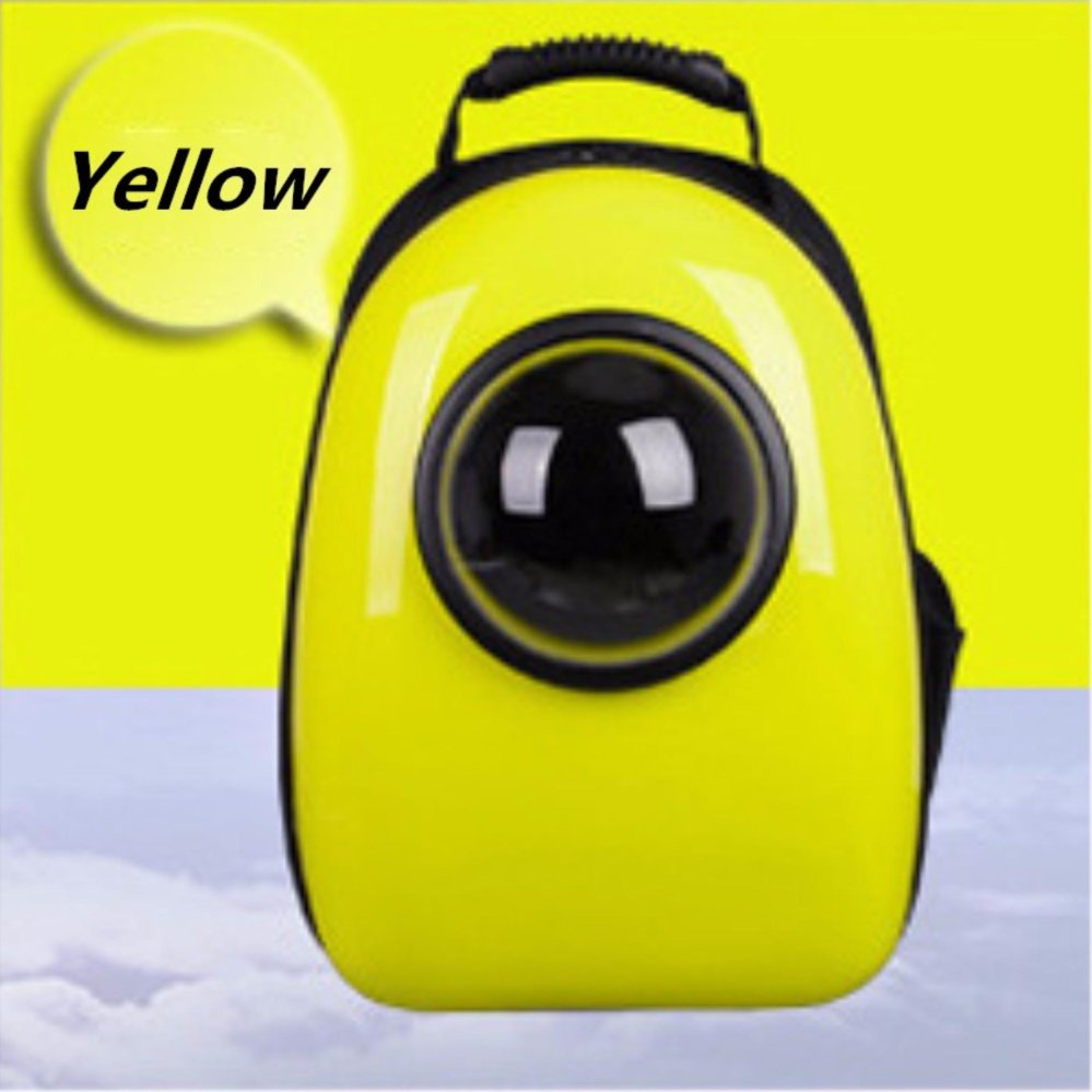 JJ แคปซูลใส่สัตว์เลี้ยง แมว สุนัข Capsule Bag for Cats and Dogs (Yellow)