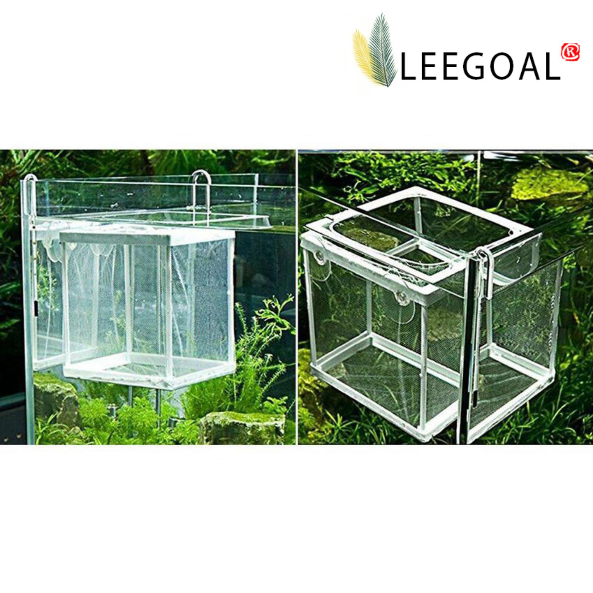 Leegoal แทงก์ปลาแบบตาข่าย (สีขาว) Leegoal แทงก์ปลาแบบตาข่าย (สีขาว)
