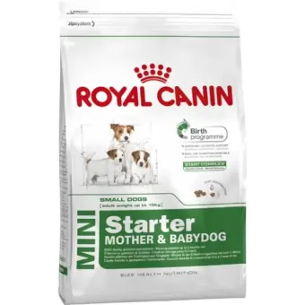 Royal Canin Mini Starter 1 kg. x 2 Units อาหารสำหรับแม่สุนัขตั้งท้อง และลูกสุนัขพันธุ์เล็ก 3 สัปดาห์ - 3 เดือน 1 กิโลกรัม จำนวน 2 ถุง