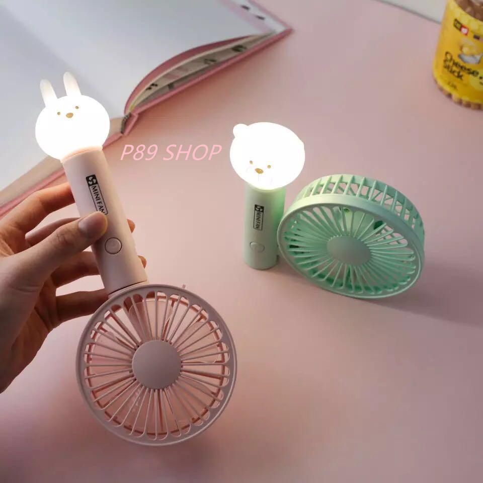 mini fan พัดลมแบบพกพา ลมแรง ตอนหัวมีไฟ Mini fan bunny พัดลมพกพาขนาดเล็ก ชาร์จสายUSB ลมแรง mini fan พัดลมแบบพกพา ลมแรง ตอนหัวมีไฟ Mini fan bunny พัดลมพกพาขนาดเล็ก ชาร์จสายUSB ลมแรง