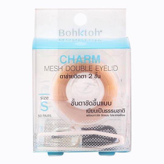 ตาข่ายติดตาสองชั้น บอกต่อ แบบม้วน BOHKTOH CHARM MESH DOUBLE EYELID TAPE ตาข่ายติดตา2ชั้น