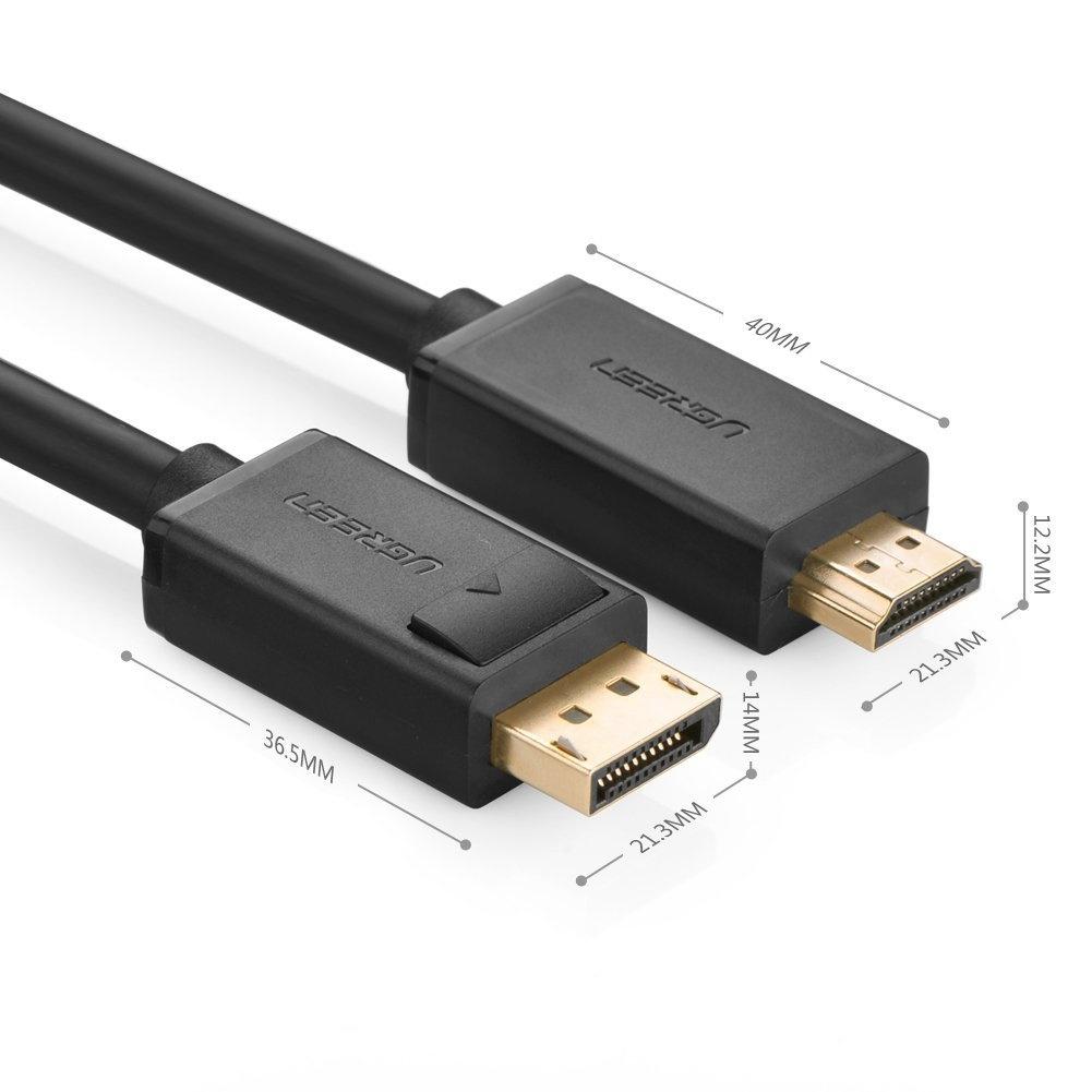 Ugreen Displayport Male To Hdmi Male Cable Dp To Hdmi