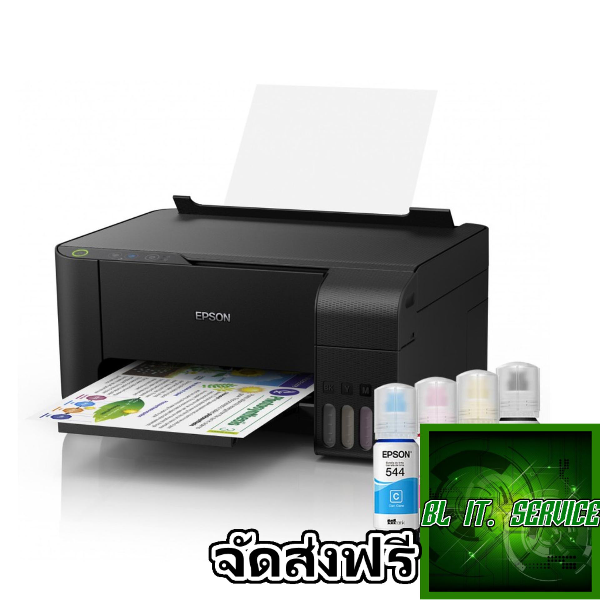 Epson printer inkjet EcoTank L3110 เอปสน print scan copy usb ประกน 2