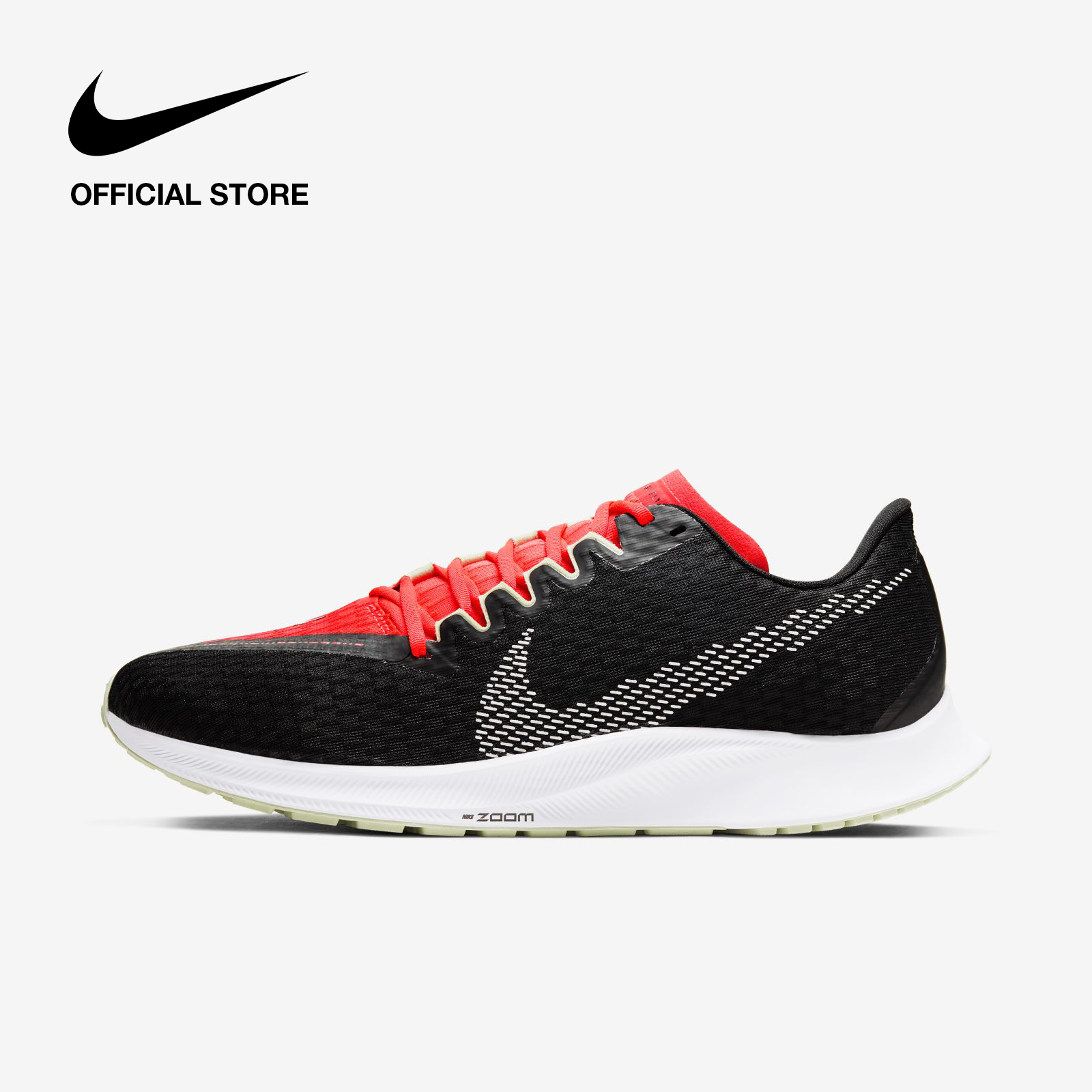 Nike Men's Zoom Rival Fly 2 Running Shoes - Black ไนกี้ รองเท้าวิ่งผู้ชาย ซูม ไรเวิล ฟลาย 2 - สีดำ