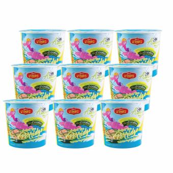 โจ๊กคัพข้าวกล้องตราเกษตร รสหมูผักรวม 30 กรัม ( 9 ถ้วย)
