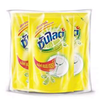 ข้อมูล น้ำยาล้างจาน ซันไลต์ เลมอนเทอร์โบ ชนิดเติม 550 มล.แพ็ค 3 ถุง รีวิว