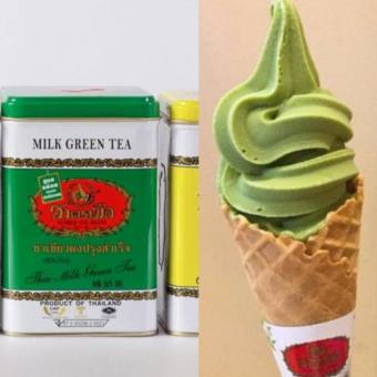 ChaTraMue Instant Milk Green Tea ชาตรามือ ชาเขียวนมปรุงสำเร็จ 2.5กรัม x 50ซอง ChaTraMue Instant Milk Green Tea ชาตรามือ ชาเขียวนมปรุงสำเร็จ 2.5กรัม x 50ซอง