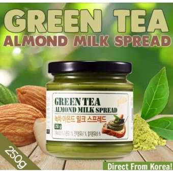 Green Tea Almond Milk Spread แยมชาเขียวญี่ปุ่น 250 กรัม ( 1 กระปุก)