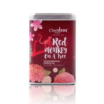 ชายดิม เร้ดมังกี้ – ชาอู่หลงแดงผสมดอกเก็กฮวย (Loose Tea) 70 g ชายดิม เร้ดมังกี้ – ชาอู่หลงแดงผสมดอกเก็กฮวย (Loose Tea) 70 g