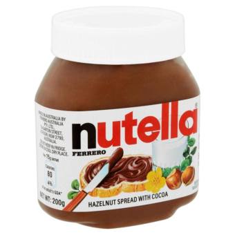 Nutella Ferrero Hazelnut Spreads with Cocoa (Australia Imported) นูเทลล่า เฮเชลนัทผสมโกโก้สเปรด 200g. Nutella Ferrero Hazelnut Spreads with Cocoa (Australia Imported) นูเทลล่า เฮเชลนัทผสมโกโก้สเปรด 200g.