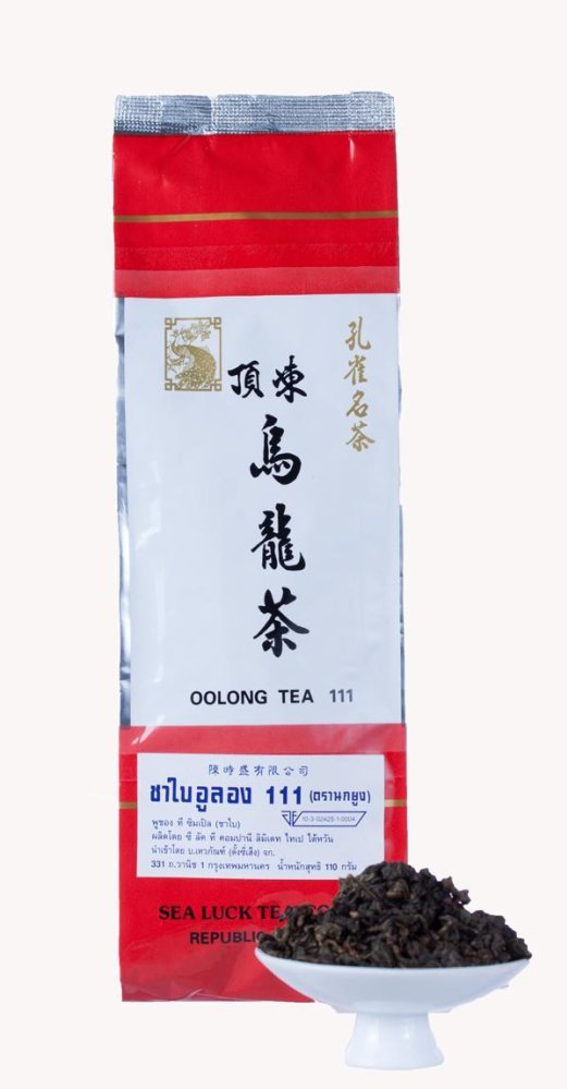 Peacock Tea House ชา ใบชา อูหลง 111 4 ซอง ซองละ 125 กรัม