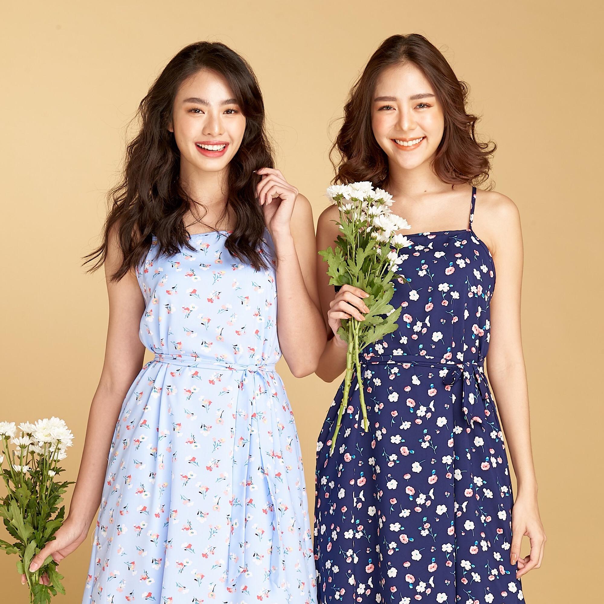 L003 - Floral print dress L003 - Floral print dress