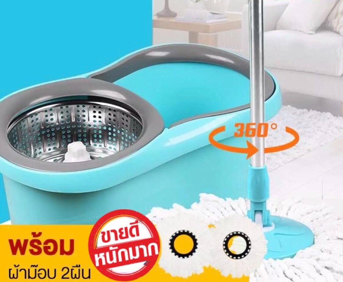 Spin mop ไม้ถูพื้น2in 1