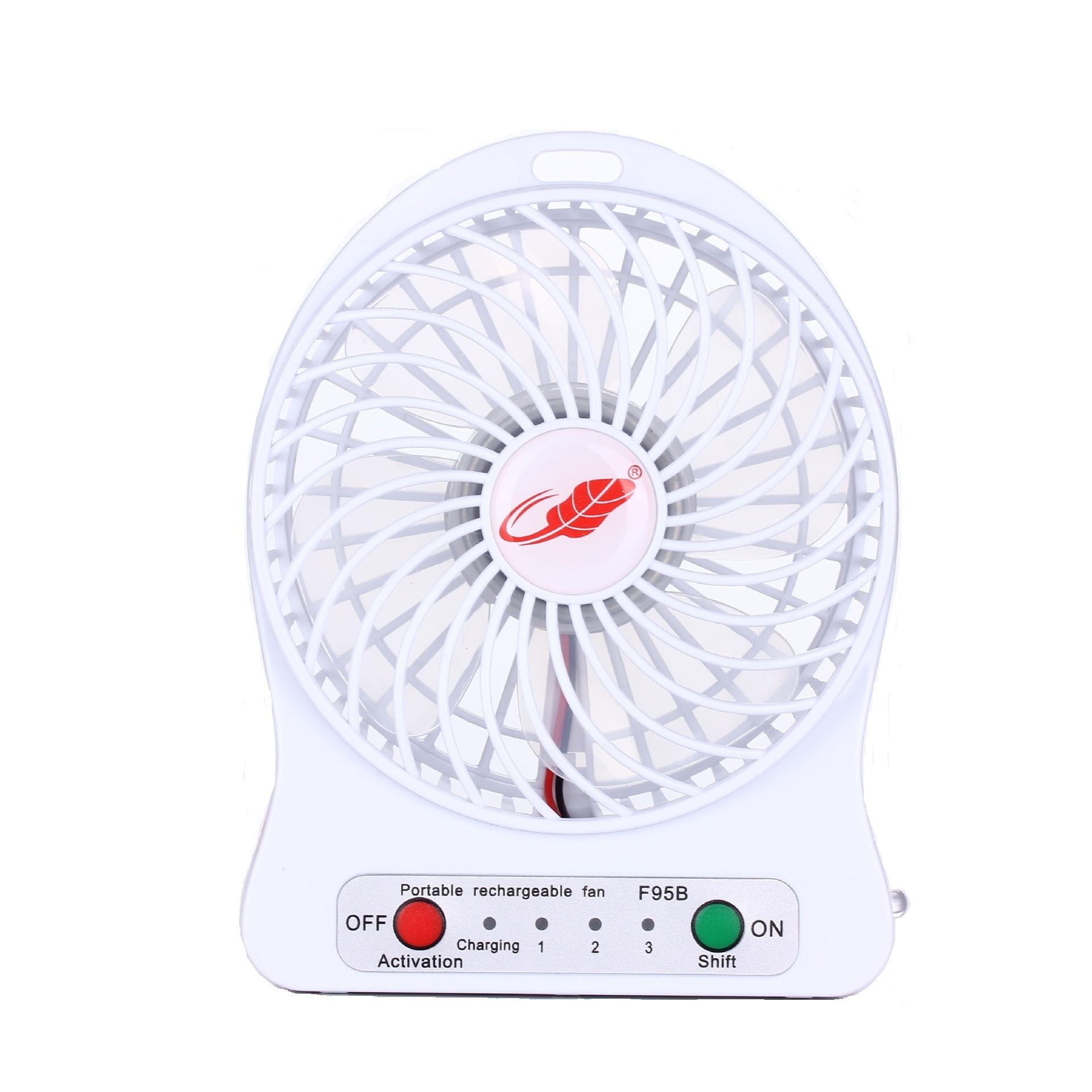 Portable cooler พัดลมมินิ Portable Fan F95B-ฟ้า Portable cooler พัดลมมินิ Portable Fan F95B-ฟ้า