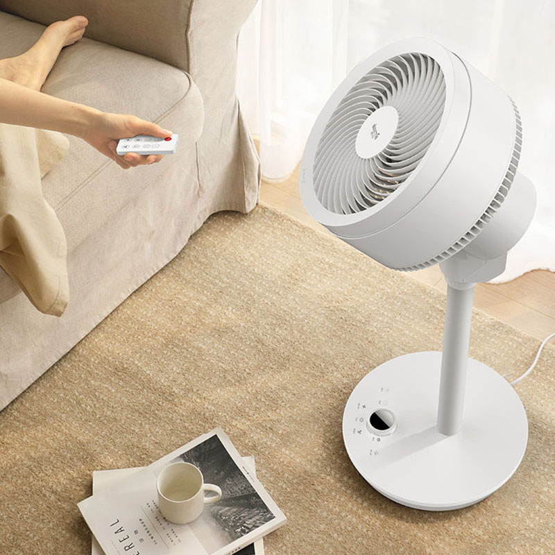 Deerma Electric Fan Air Circulation Fan ทำงาน พดลมไฟฟา พดลมตง