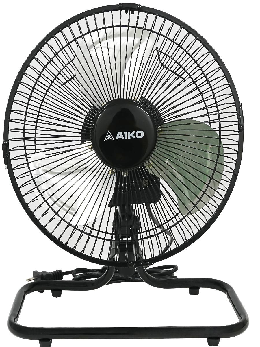 Aiko พัดลมเล็ก turbo 12 นิ้ว ส่ายได้ AVS-212 (สีดำ) ***รับประกันมอเตอร์ 2ปี Aiko พัดลมเล็ก turbo 12 นิ้ว ส่ายได้ AVS-212 (สีดำ) ***รับประกันมอเตอร์ 2ปี