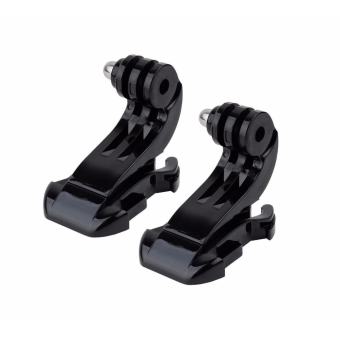 2x J Hook Fibbia Buckle Quick Release Clip Montatura per Gopro HERO 7 6 5 4 3 3+ 2 1/SJCam/Xiaomi YI Action Camera